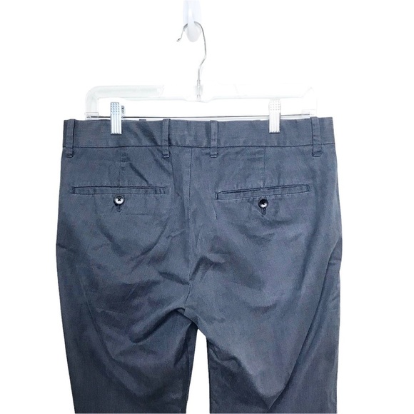 Gap Blue Gray Tailored Khakis Dress Pants W30 - Picture 5 of 12